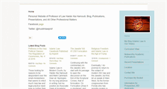 Desktop Screenshot of muslimlawprof.org